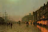 Liverpool from Wapping by John Atkinson Grimshaw
